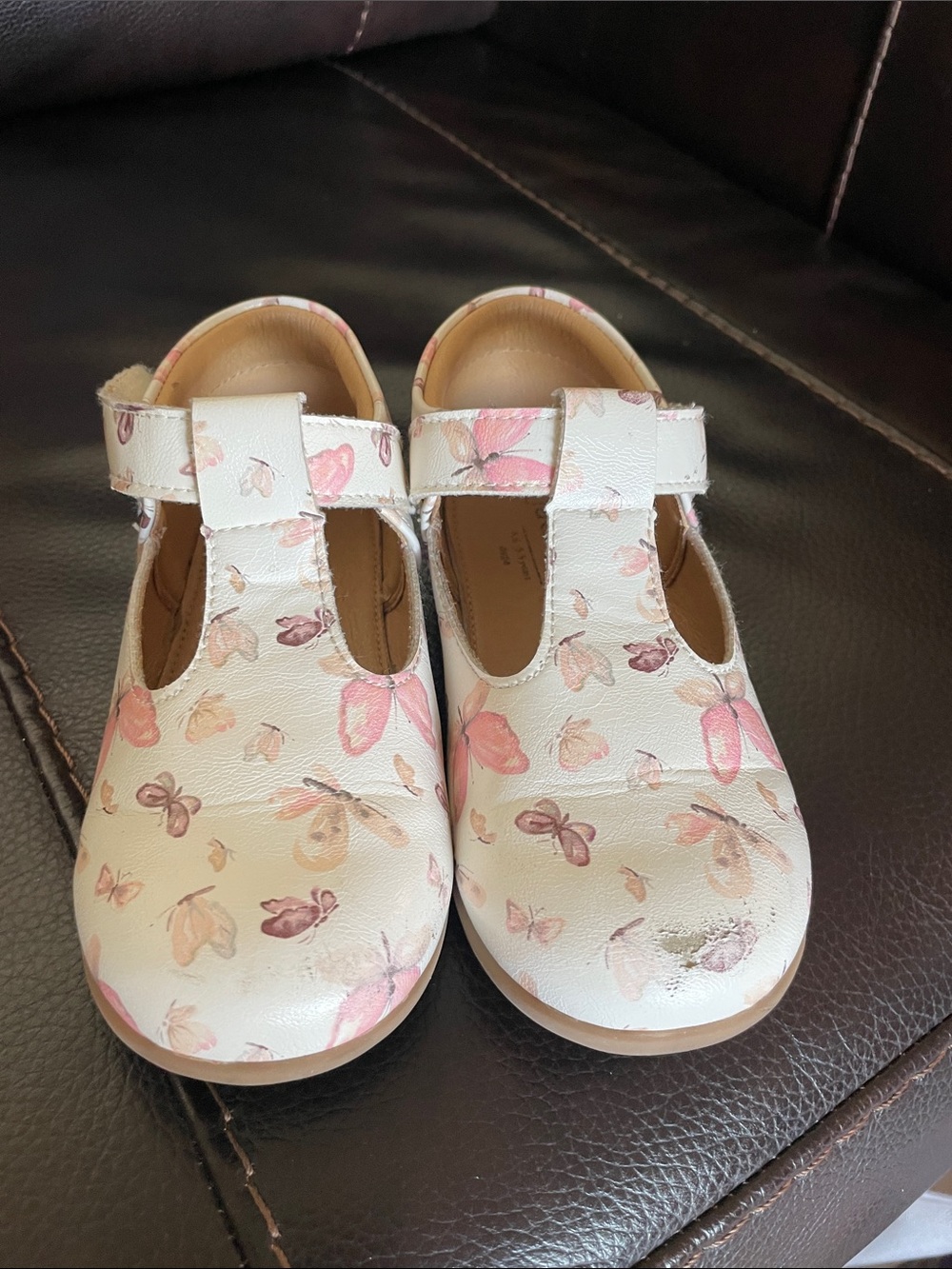 Jack & Lily Mary Jane Shoes Butterfly Design